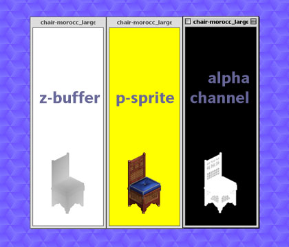 sprite channels, TMog style